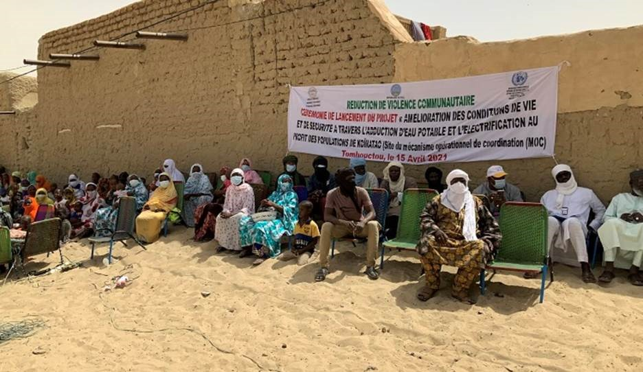 Mali : La MINUSMA finance quatre projets pour réduire les violences communautaires