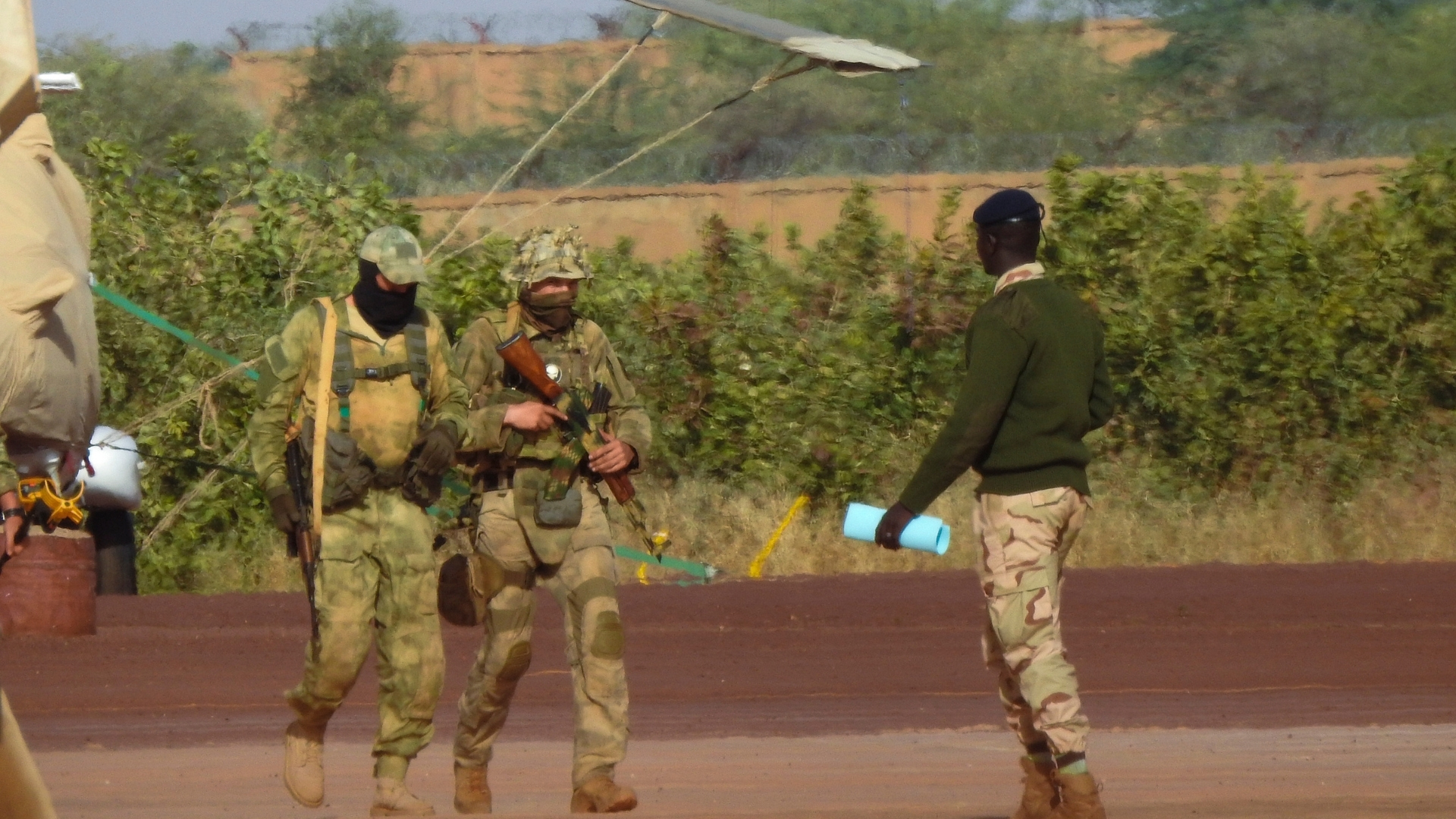 Russian trolls and mercenaries win allies and good will in Africa