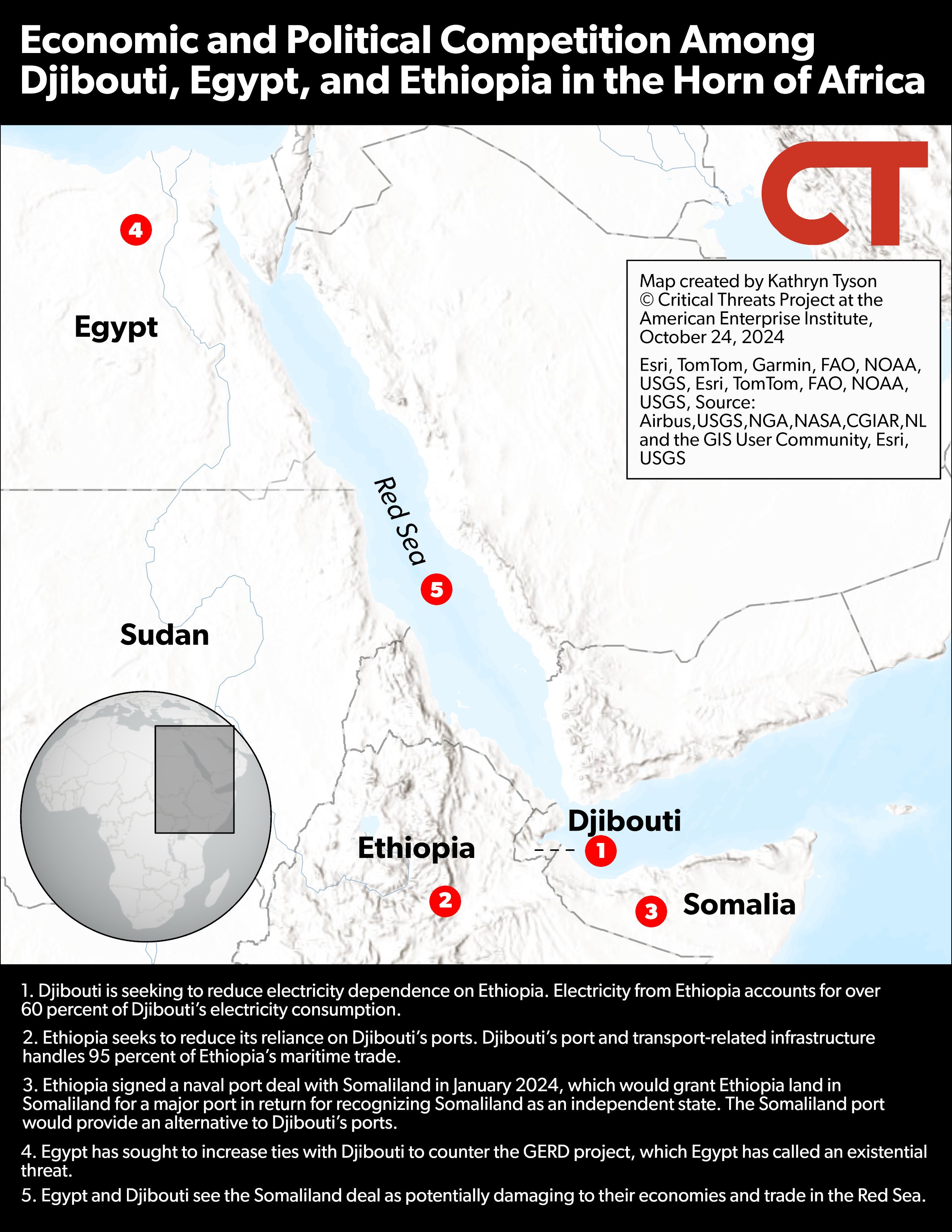 Africa File, October 24, 2024: JNIM Strikes Northern Niger; DRC Peace Talks and M23 Offensive; Egypt-Djibouti Cooperation; Ethiopia-Somalia AUSSOM Tug-of-War; Central Somalia Offensive
