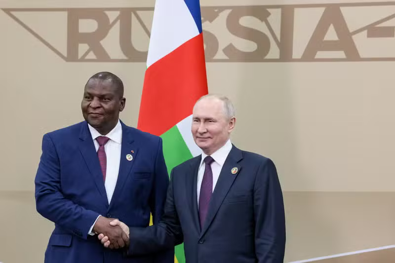 Centrafrique : le président Faustin-Archange Touadéra en visite officielle à Moscou