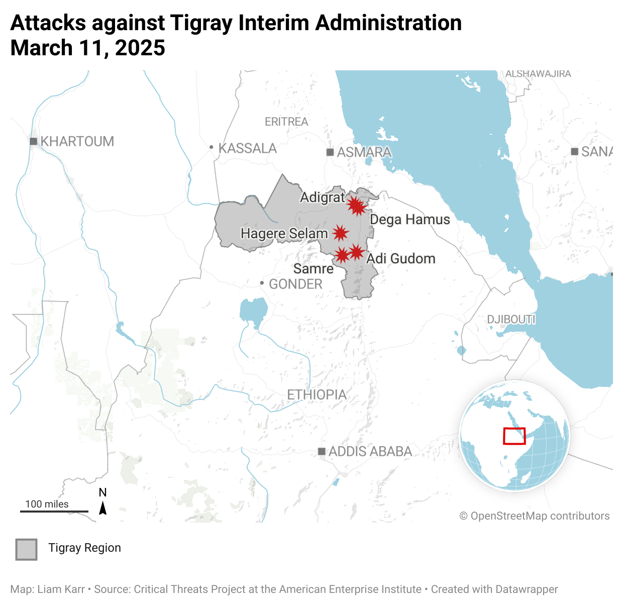 Africa File, March 20, 2025: Qatari-Mediated Ceasefire in DRC; SAF Closes in on Khartoum; RSF Attacks Spread to South Sudan; Al Shabaab Ramadan Offensive; Tigray Simmers as Amhara Escalates; Russia’s Red Sea Efforts; Burkinabe Massacres