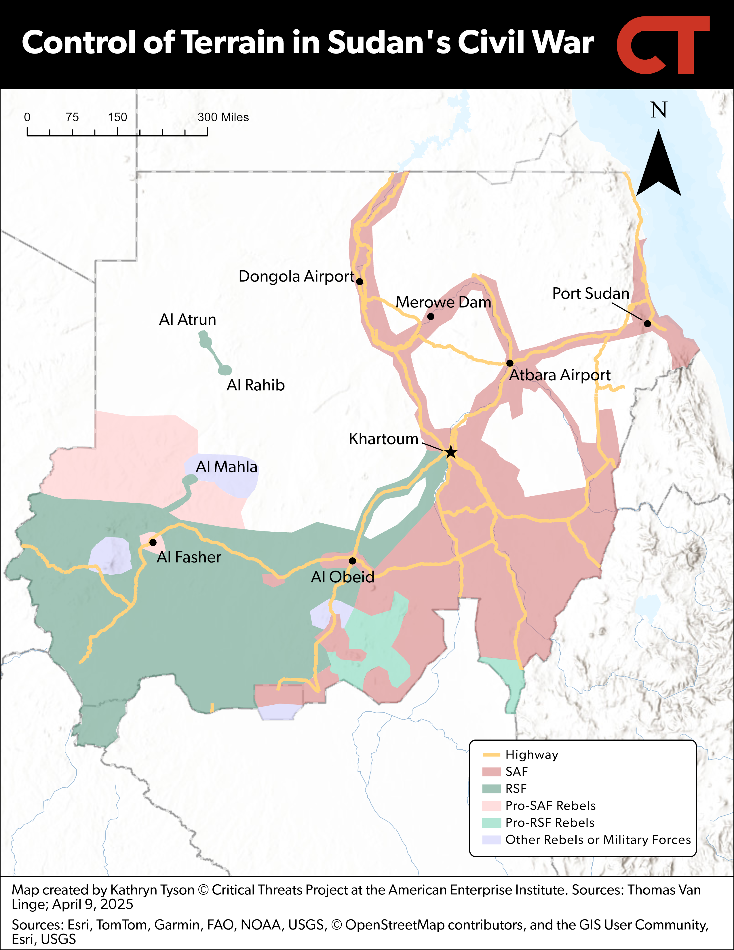 Africa File, April 10, 2025: The RSF’s Northern Sudan Campaign