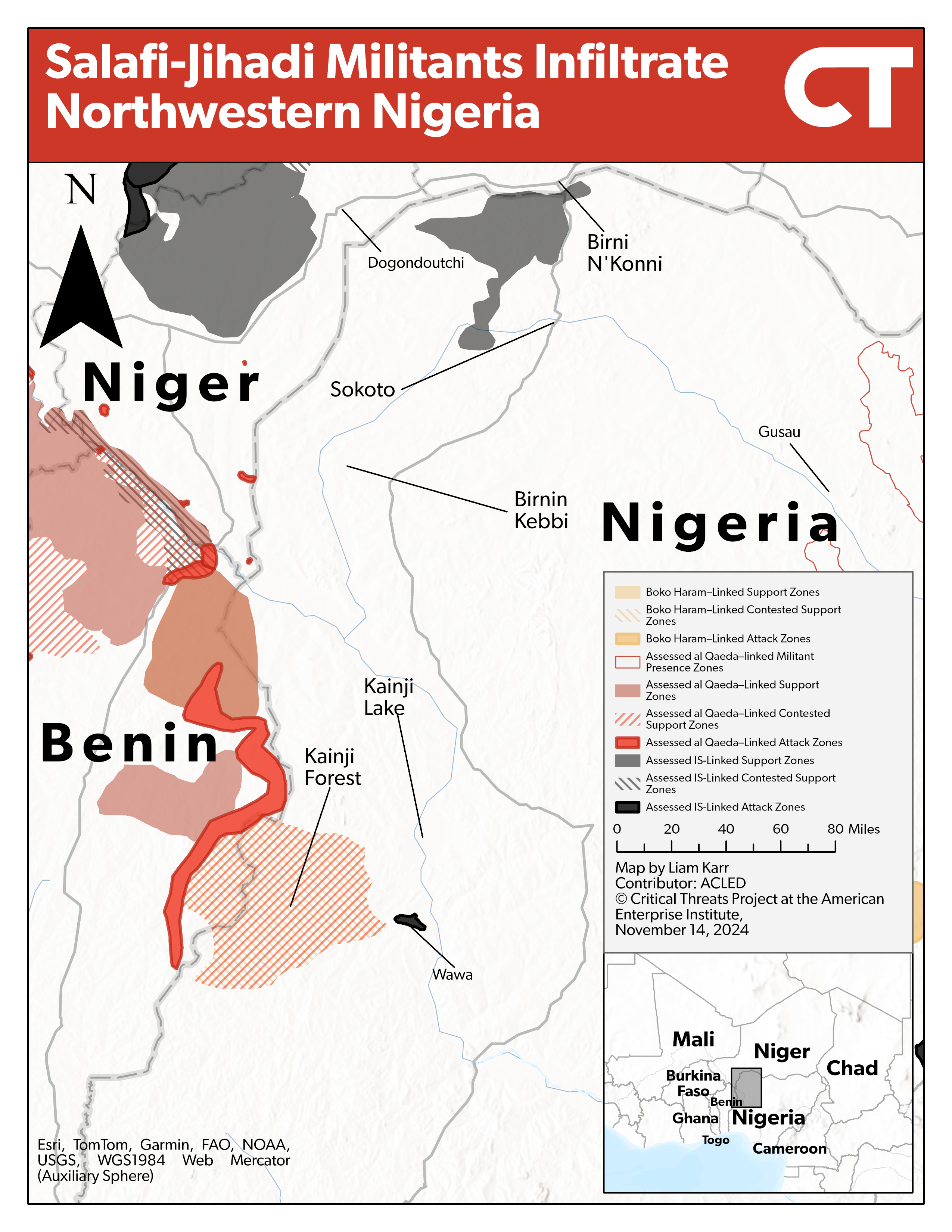 Africa File, April 24, 2025: JNIM’s Growing Pressure on Benin; Turkey to Somalia; Salafi-Jihadi Cells Continue to Grow Across Nigeria