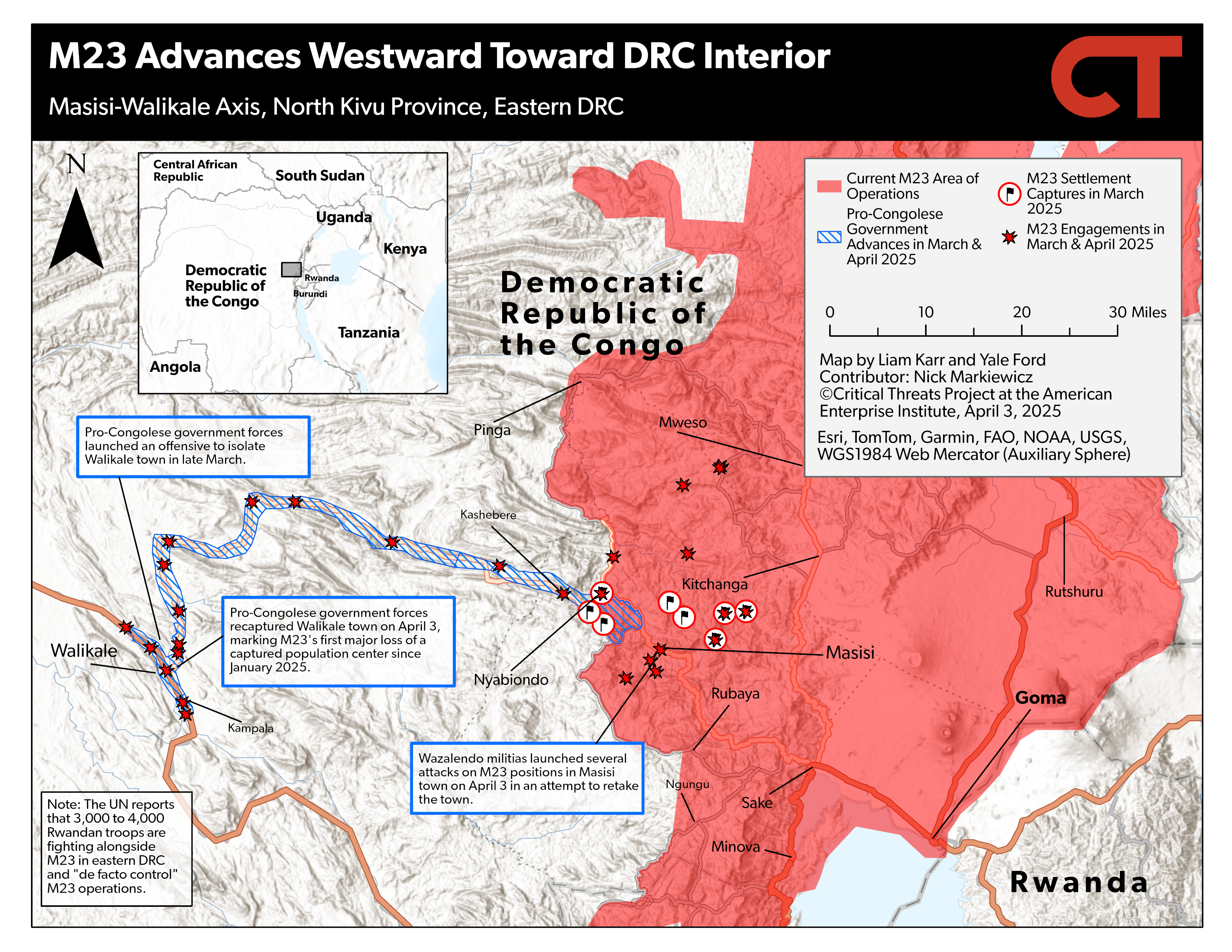 Africa File, April 3, 2025: Russia-Sahel Summit; Sahelian Juntas Target Chinese Mining; M23 Loses Walikale but Uganda Leaves Vacuum