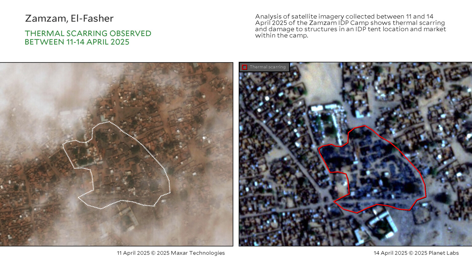 North Darfur: Half a million people flee ‘final catastrophe’ as Zamzam camp ‘obliterated’
