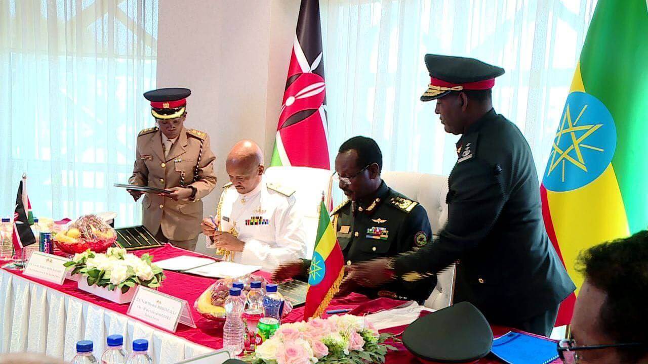 News: Ethiopia, Kenya sign 2nd Defense Cooperation Agrmt in history covering intelligence sharing, joint exercises