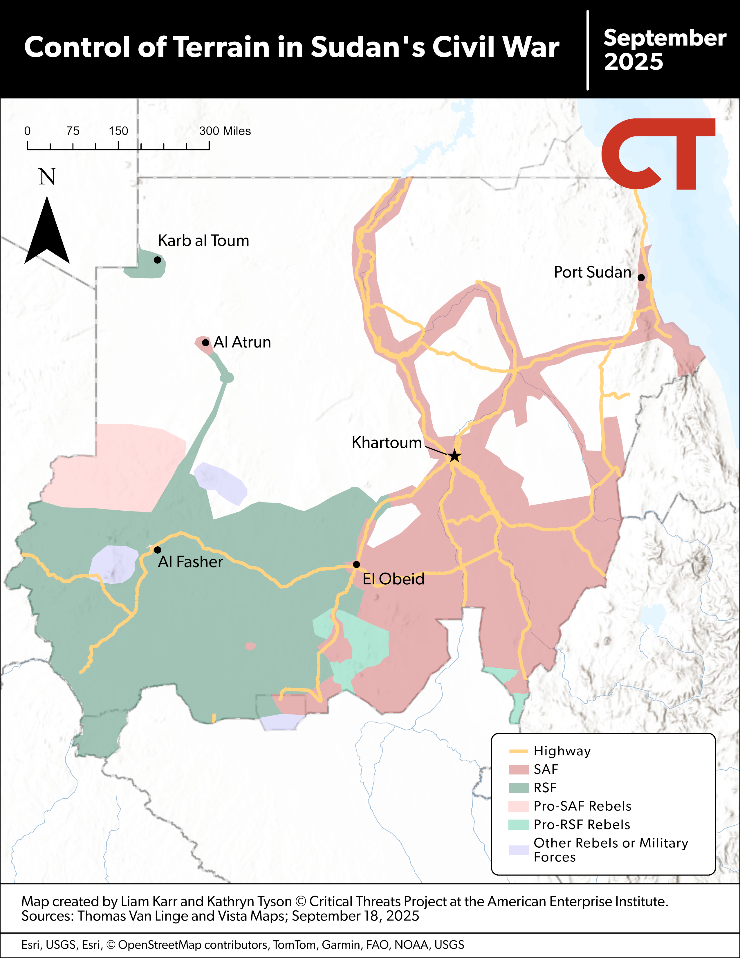 SAF Gains in Central Sudan; DRC Ethnic Violence: Africa File, September 18, 2025