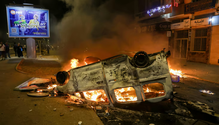 Why is Morocco going up in flames?