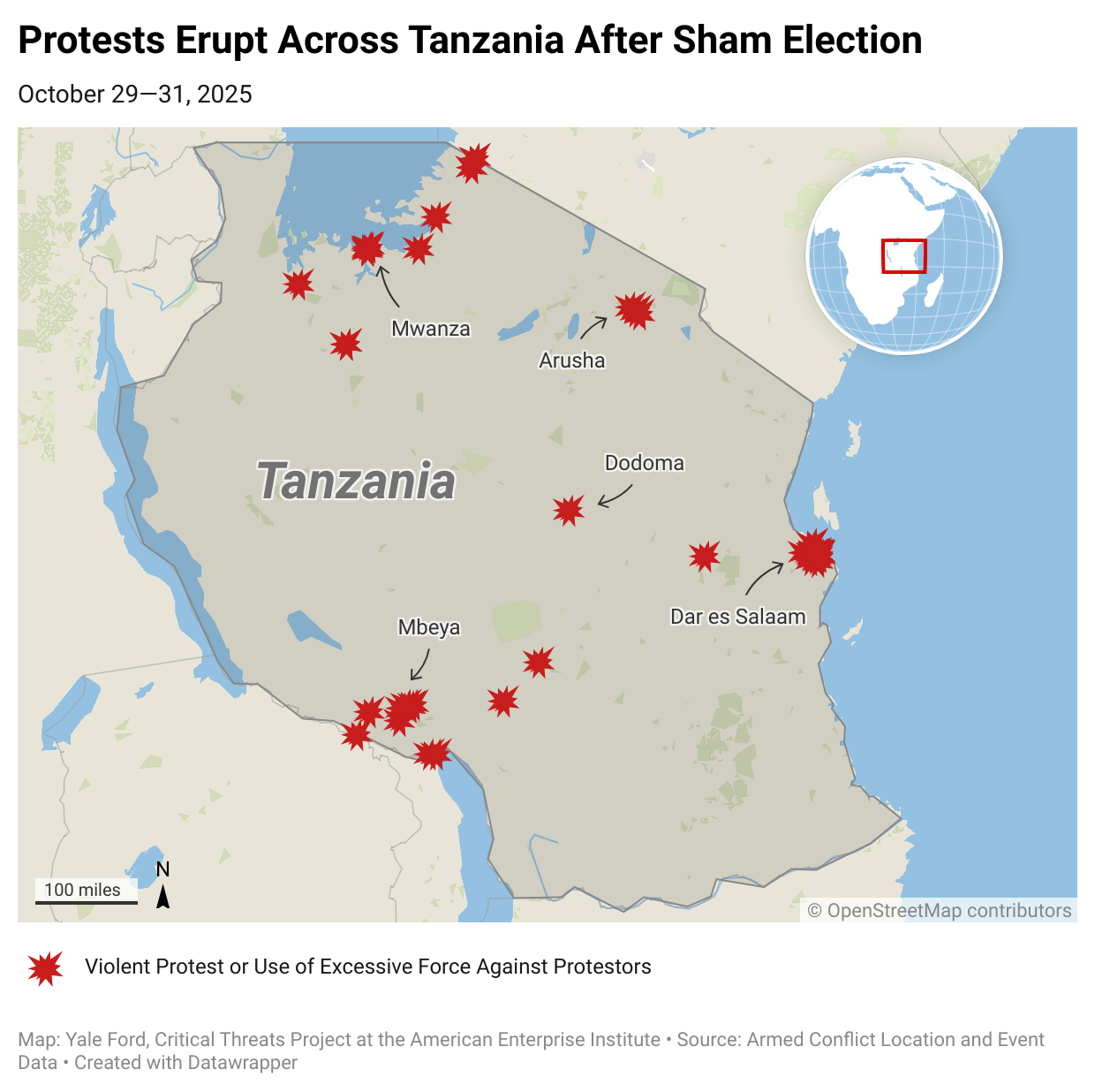 Impending Offensives in Central Sudan; Ethnic Cleansing in el Fasher; Deadly Crackdown in Tanzania: Africa File, November 6, 2025