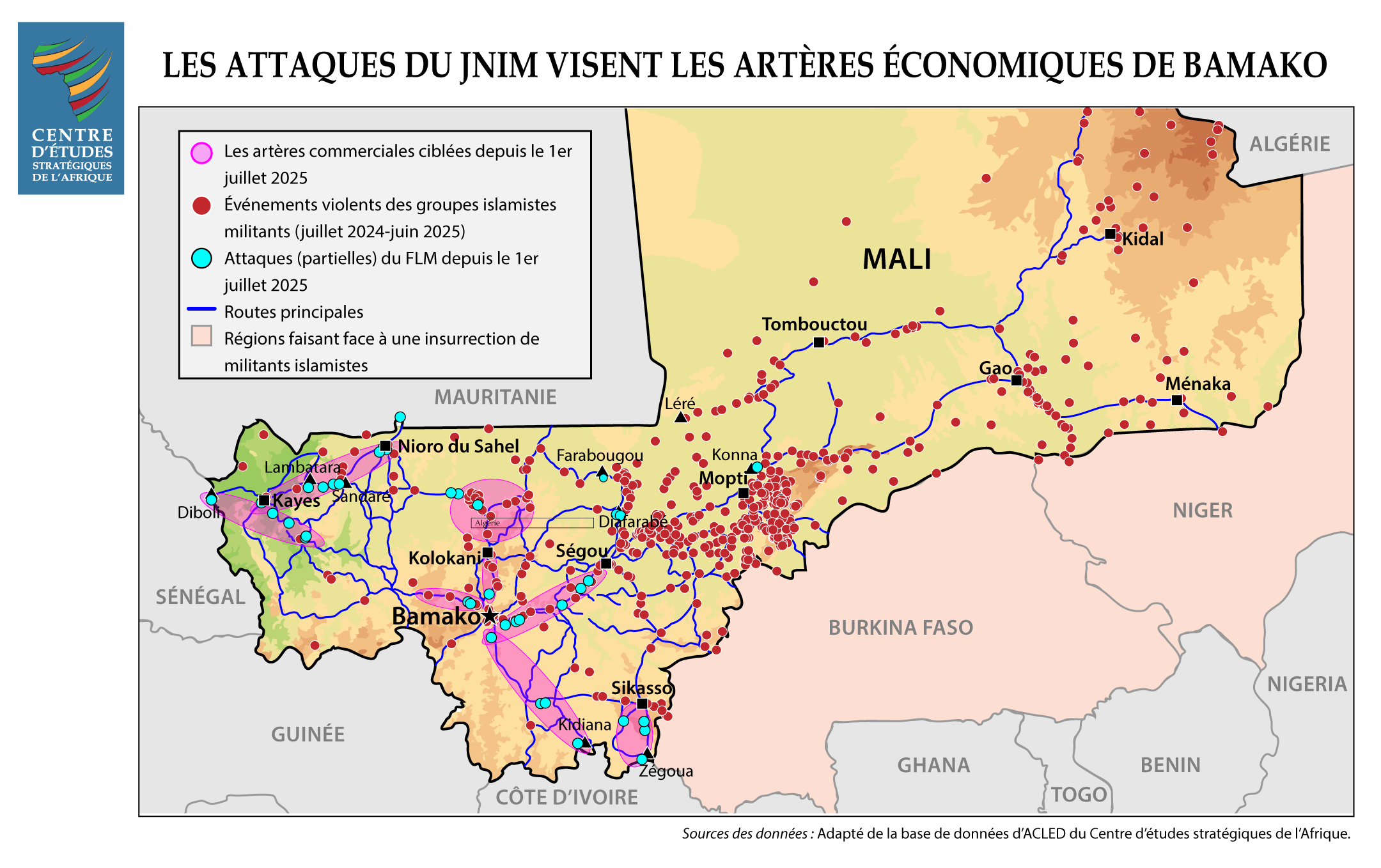 Les attaques du JNIM dans l’ouest du Mali redéfinissent le conflit au Sahel