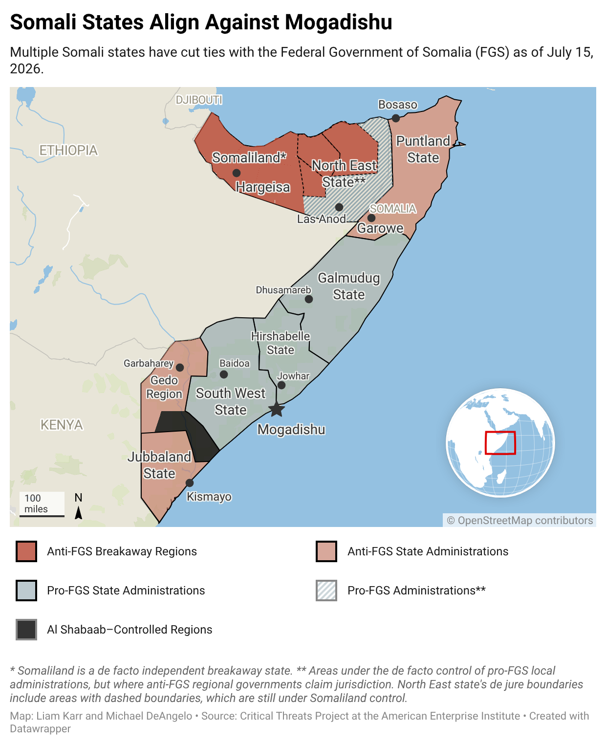 Houthi Blockade in the Red Sea; The Federal Government of Somalia and Puntland Clash: Africa File, July 23, 2026